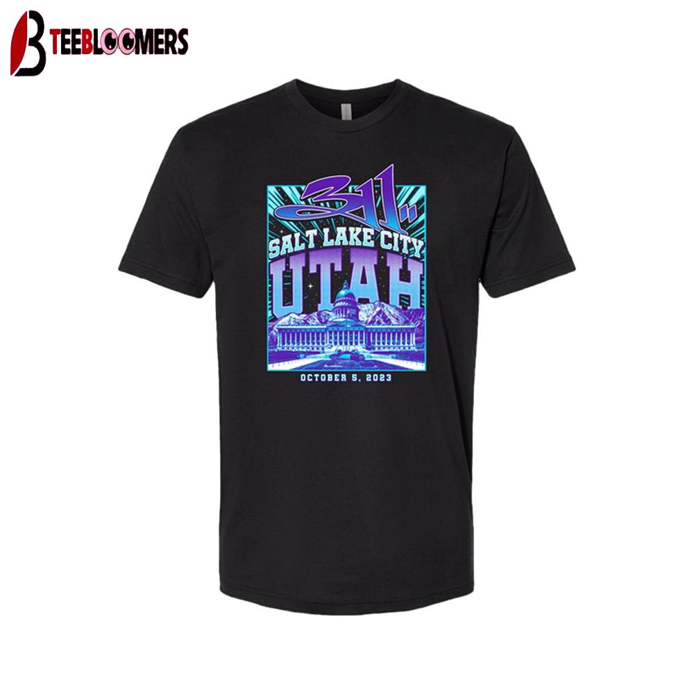 311 Merch 311 Salt Lake City Utah Unisex T-Shirt