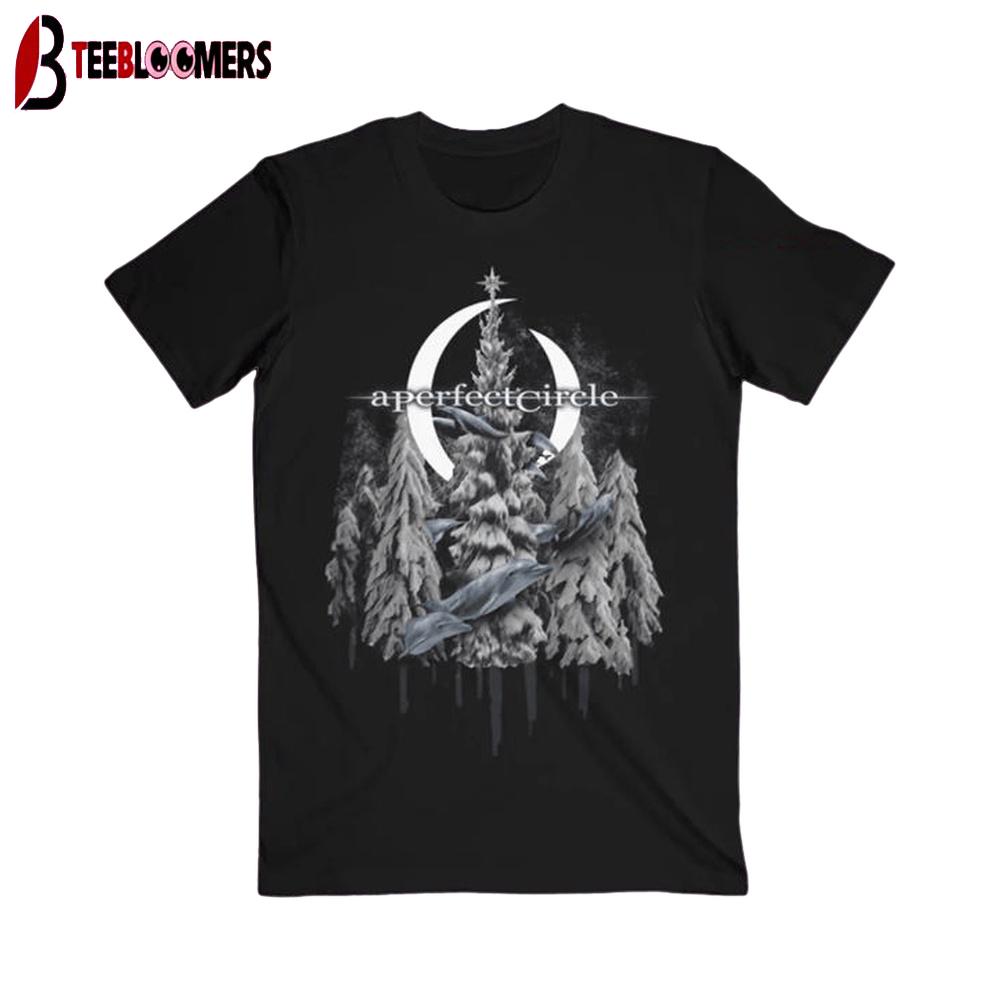 A Perfect Circle Merch Frosty Dolphin And Snow Unisex T-Shirt