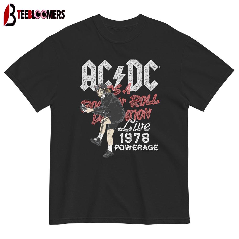AC DC Live 1978 Unisex T-Shirt