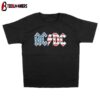 ACDC American Flag Logo Unisex T-Shirt