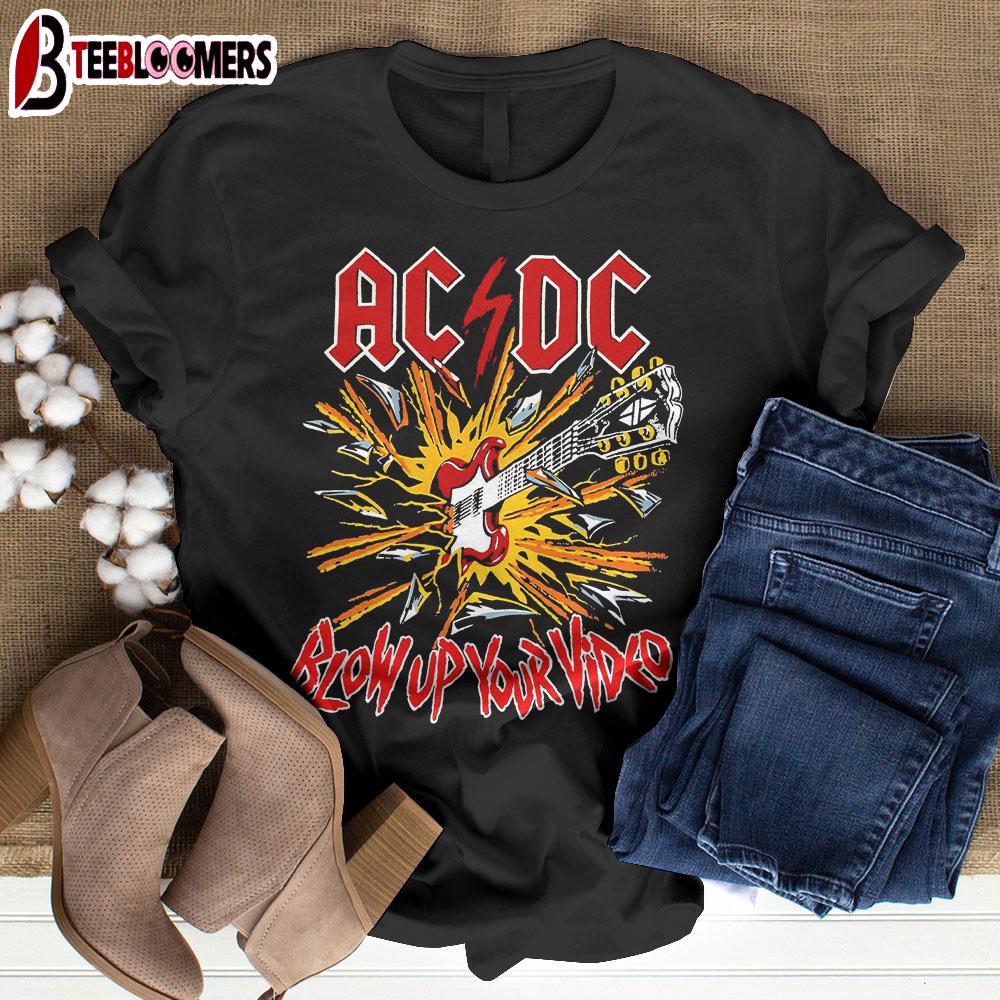 ACDC Fire Unisex T-Shirt For Fans