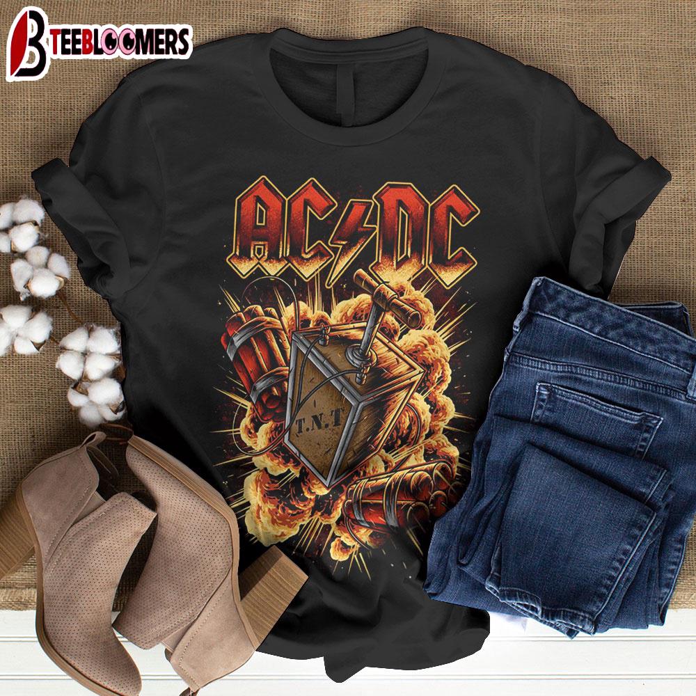 ACDC Stage Unisex T-Shirt For Fans