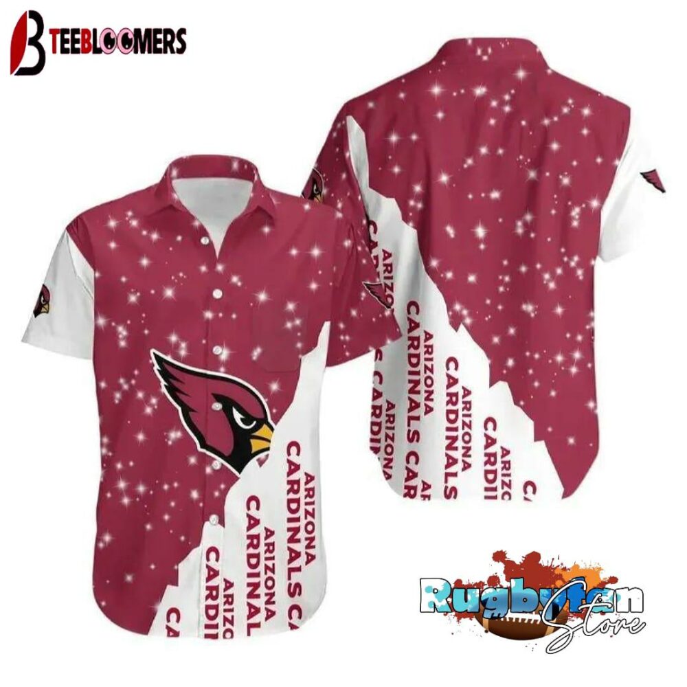 Arizona Cardinals Bling Bling Hawaiian Shirt