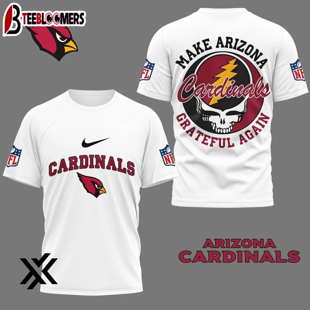 Arizona Cardinals Grateful Game Day 3D Shirt Gift For Fans