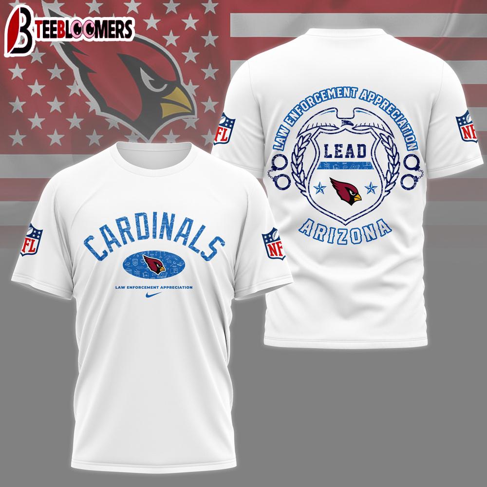 Arizona Cardinals Law Appreciation Month 3D T-Shirt