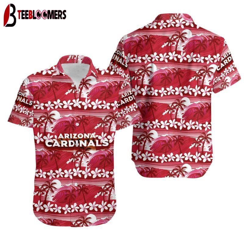 Arizona Cardinals NFL Coconut Trees hawii 3D shirt