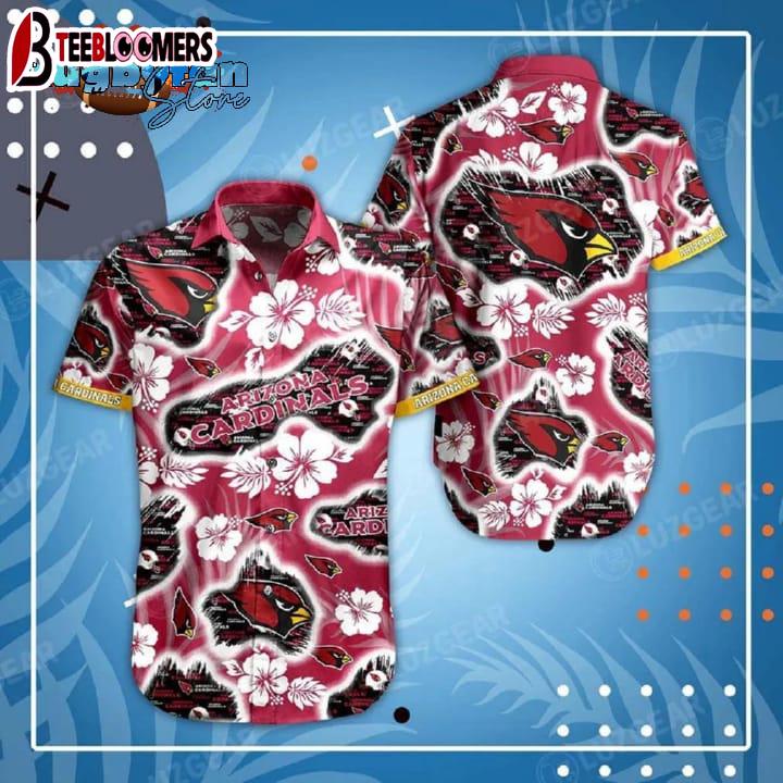 Arizona Cardinals Nfl Hawaii Shirt Graphic Floral Printed This Summer Hawaiian Shirt