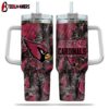 Arizona Cardinals NFL Hunting Tumbler 40Oz Handle