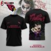 Arizona Cardinals NFL Joker Why So Serious 3D T-Shirt For Fans