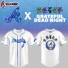 Atlanta Braves MLB x Grateful Dead Night Baseball Jersey Shirt