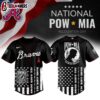 Atlanta Braves MLB x National POWMIA Recognition Day Baseball Jersey For Fans