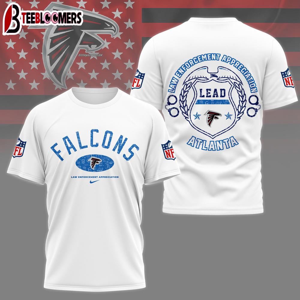 Atlanta Falcons Law Appreciation Month 3D T-Shirt