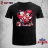 Atlanta Falcons Mickey And Minnie Mouse Unisex T-Shirt