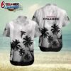Atlanta Falcons NFL Coconut Trees Beach Vacation Hawaiian Shirt