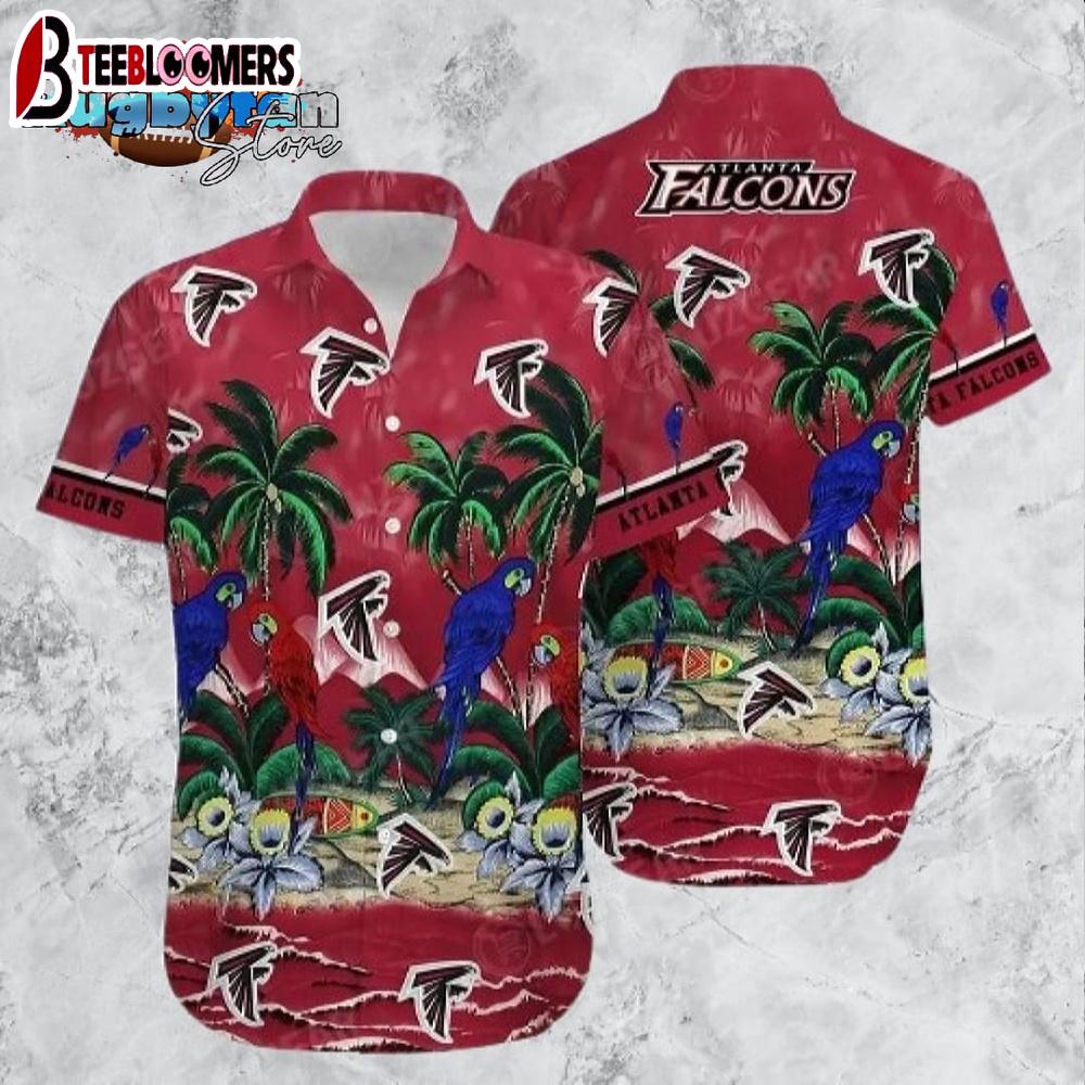 Atlanta Falcons NFL Football Hawaiian Shirt Graphic Summer Tropical Patterns New Trends Gift For Men Women