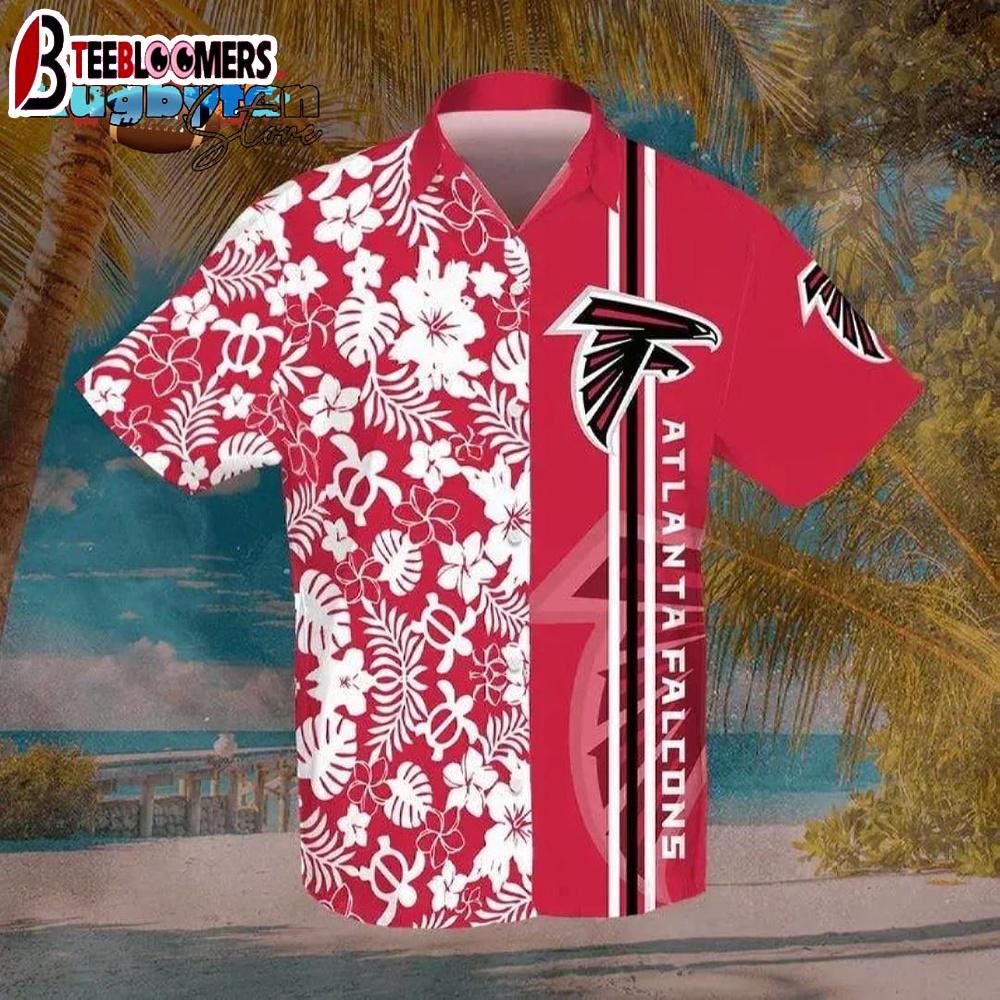 Atlanta Falcons Nfl Football Sport Cool Hawaiian Graphic Print Short Sleeve Hawaiian Shirt