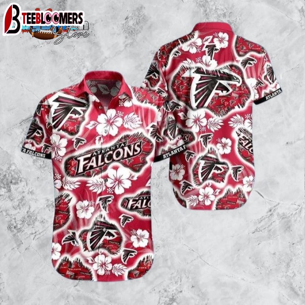 Atlanta Falcons NFL Hawaii Shirt Graphic Floral Printed This_Summer Hawaiian Shirt Best Fans