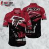Atlanta Falcons NFL Hawaii Shirt Graphic Tropical Patterns Short Sleeve Hot Summer