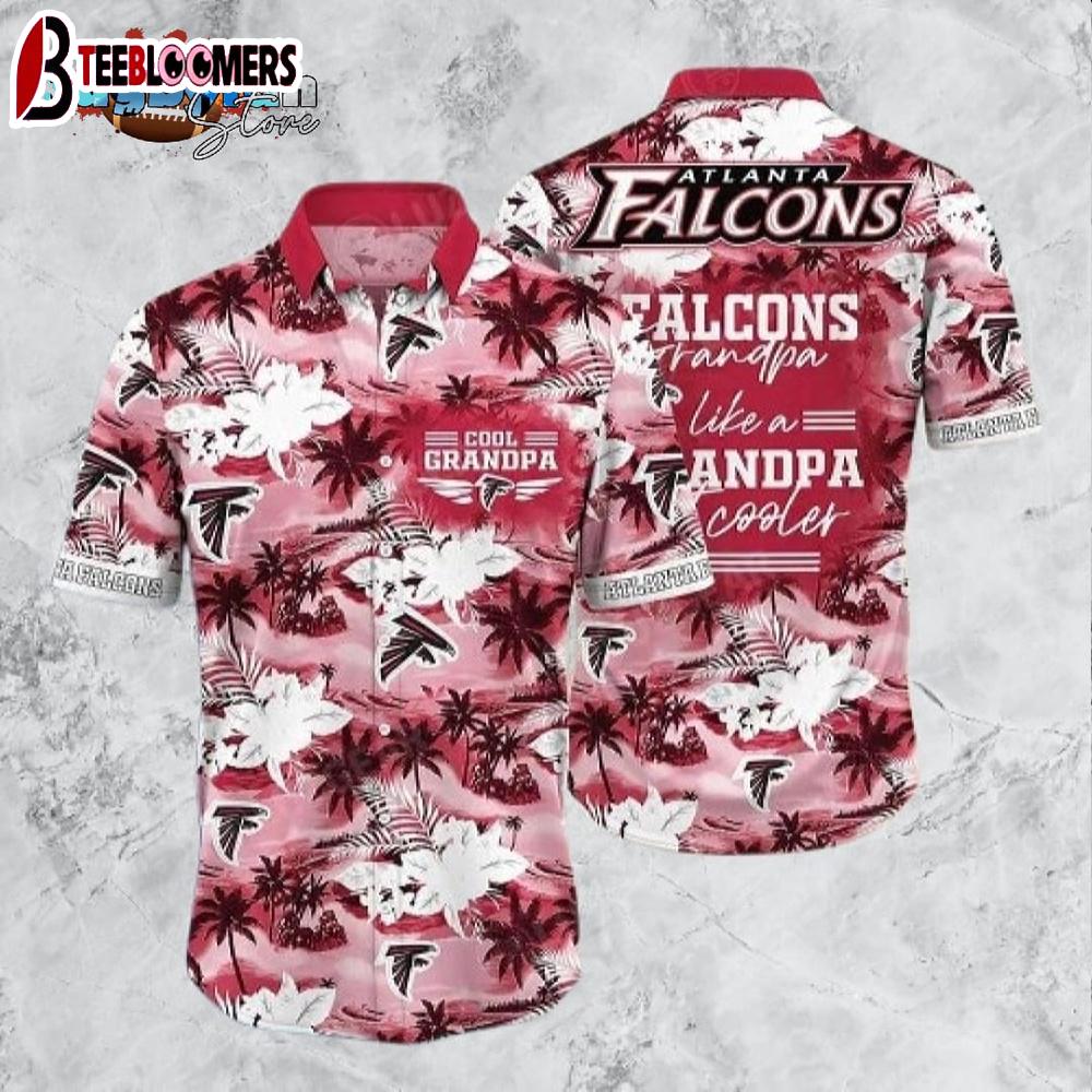 Atlanta Falcons NFL Hawaiian Shirt For Grandparent New Trending Beach Shirt