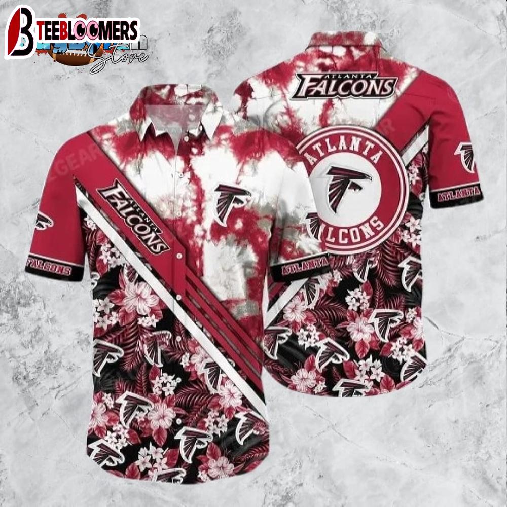 Atlanta Falcons NFL Hawaiian Shirt Graphic Tropical Patterns New Trend Summer