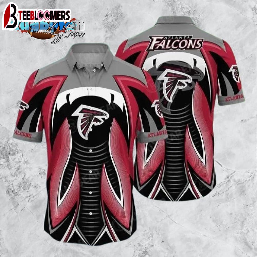 Atlanta Falcons NFL Hawaiian Shirt Summer Short Sleeve Button Down Shirt Gift For Best Fans