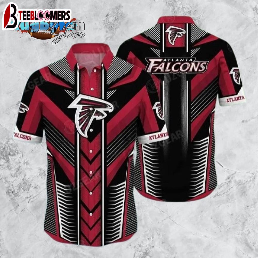 Atlanta Falcons NFL Hawaiian Shirt Summer Short Sleeve Button Down Shirt Gift For Big Fans