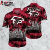 Atlanta Falcons Nfl Hawaiian Shirt Tropical Patterns Graphic Short Sleeve Hot Trend Summer