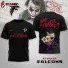 Atlanta Falcons NFL Joker Why So Serious 3D T-Shirt For Fans