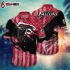 Atlanta Falcons Stars and Stripes Hawaiian Shirt