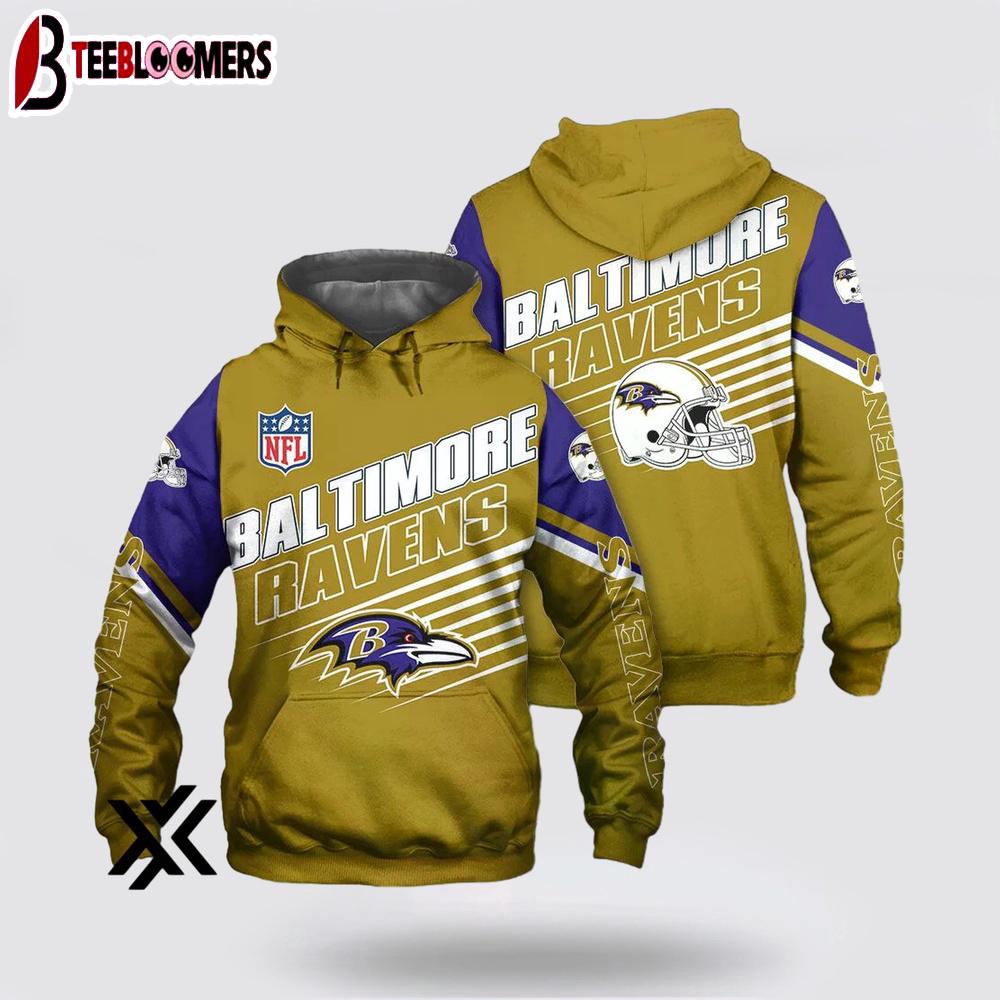 Baltimore Ravens NFL 3D Shirt For Fans