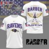 Baltimore Ravens NFL Barber 3D Shirt For Fans