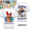 Baltimore Ravens NFL Easter Day 3D Shirt For Fans