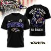 Baltimore Ravens NFL Sons of Anarchy 3D T-Shirt