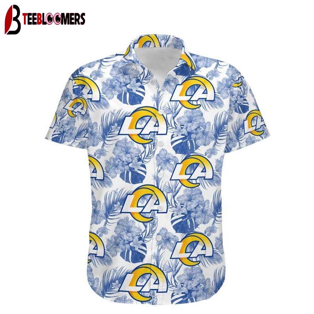 Best Los Angeles Rams Hawaiian Shirt Gift For Fans