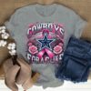 Breast Cancer Awareness x Dallas Cowboys Pattern Unisex T-Shirt For Fans