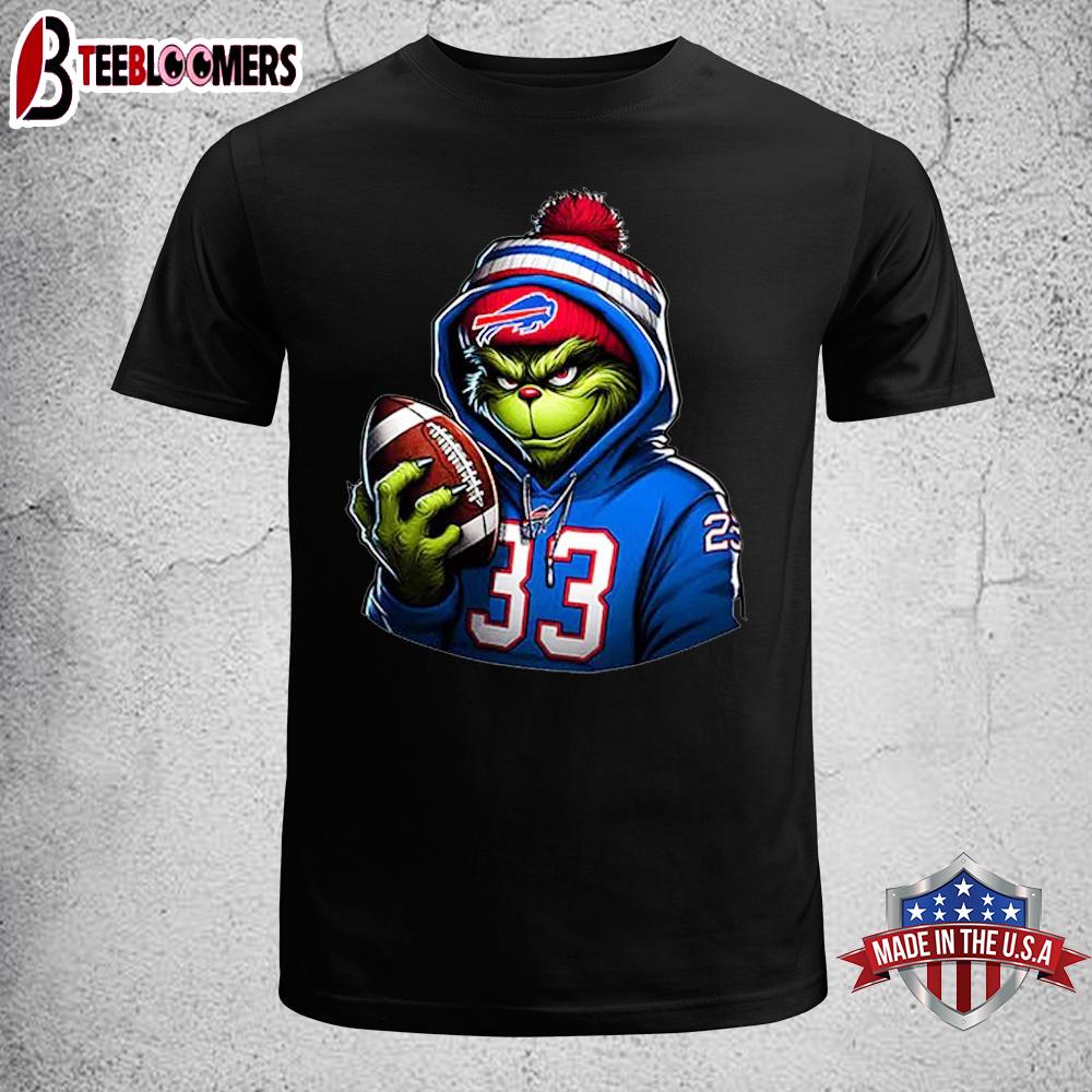 Buffalo Bills Grinch Christmas Unisex T-Shirt