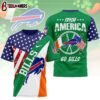 Buffalo Bills NFL Irish America 3D T-Shirt For Fans