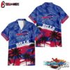 Buffalo Bills Palm Tree Tropical Trendy Football Custom Name Hawaiian Shirt