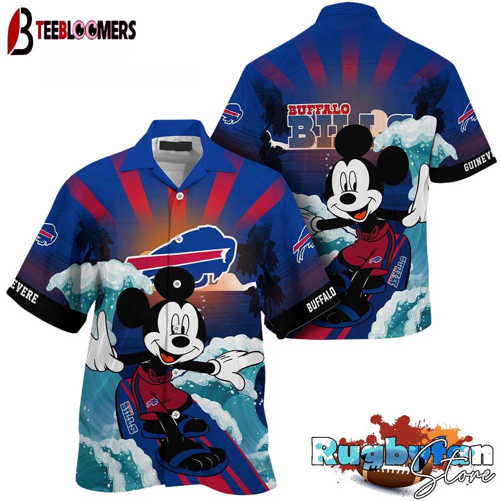 Buffalo Bills Special Mickey Mouse Movies Design Summer Hawaiian Shirt