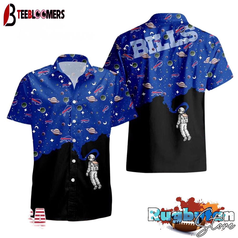 Buffalo Bills Universal Astronaut Pattern Hawaiian Shirt