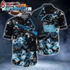 Carolina Panthers Nfl Hawaiian Shirt Tropical Pattern New Hot Trend Summer For Sports Fans Nfl