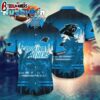 Carolina Panthers Nfl Summer Hawaiian Sas Tropical Pattern Graphic For Sports