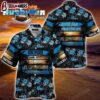 Carolina Panthers Nfl Summer Hawaiian Shirt Floral Pattern Graphic For Sports