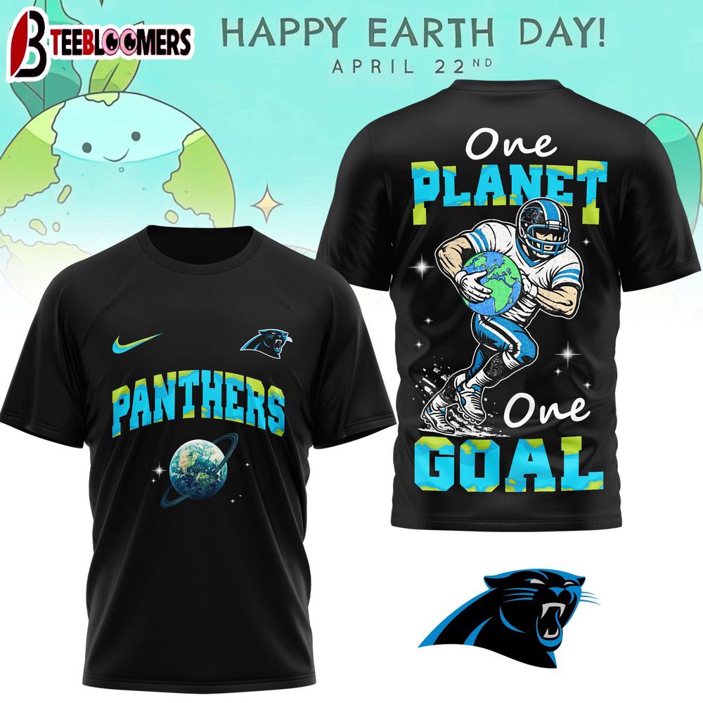 Carolina Panthers NFL x Earth Day 3D T-Shirt For Fans