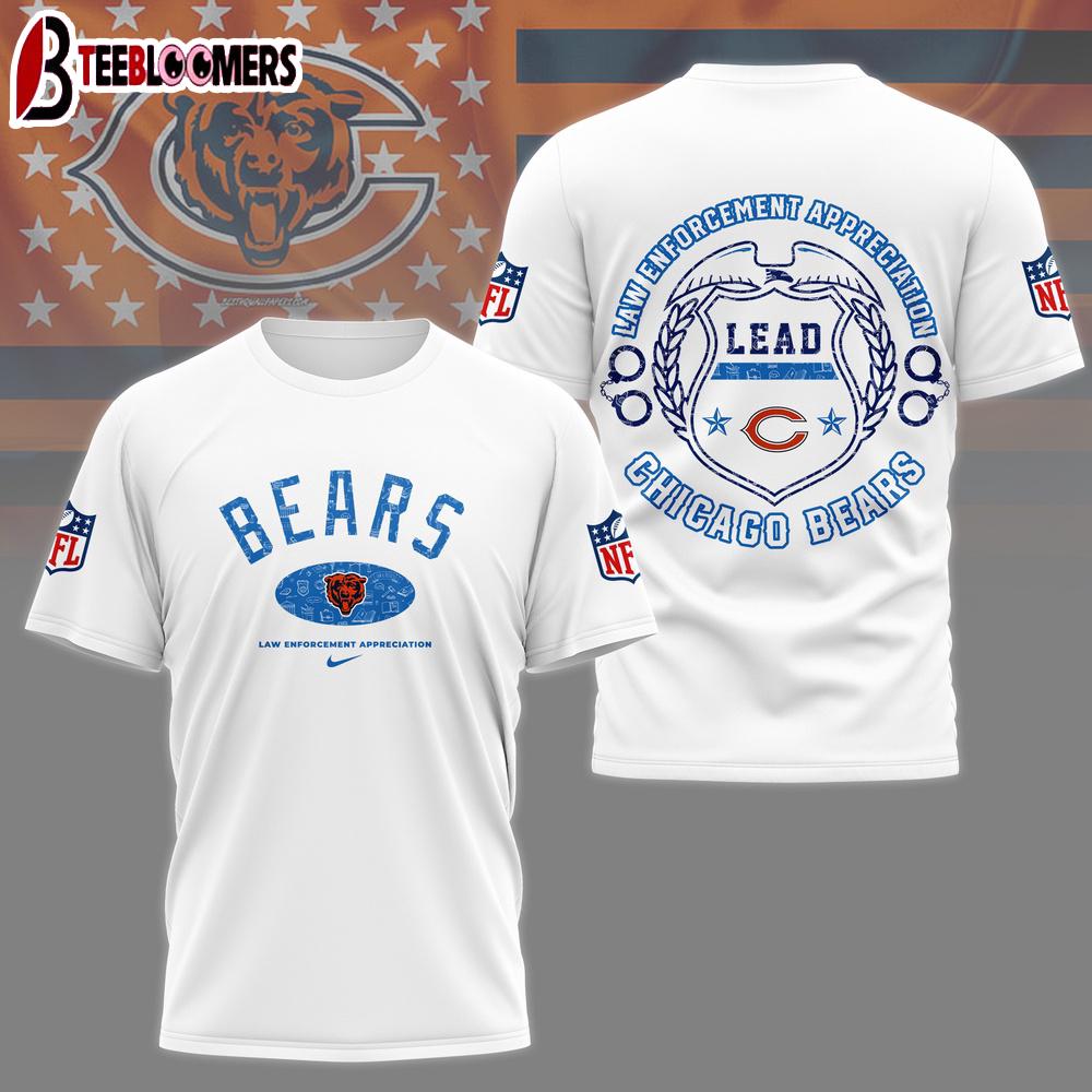 Chicago Bears Law Appreciation Month 3D T-Shirt
