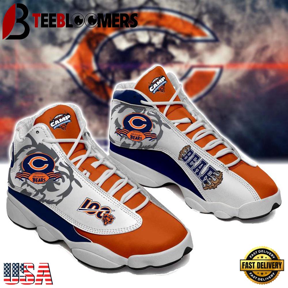 Chicago Bears NFL Air Jordan 13 Sneaker - Gift For Fans
