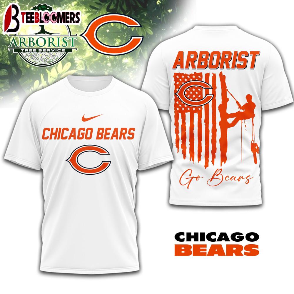 Chicago Bears NFL Arborist 3D Shirt For Fans
