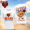 Chicago Bears NFL Hello Summer 3D T-Shirt
