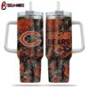 Chicago Bears NFL Hunting Tumbler 40Oz Handle