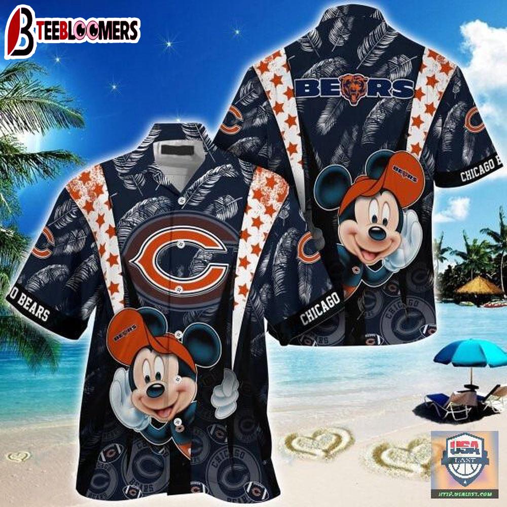 Chicago Bears nfl mickey mouse Hawaiian Shirt custom for fan